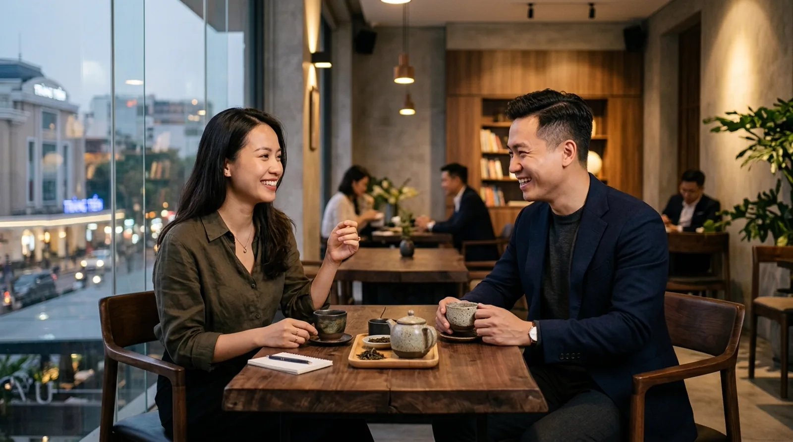 Người Việt trưởng thành trò chuyện tự nhiên và tinh tế với người Trung Quốc tại Việt Nam